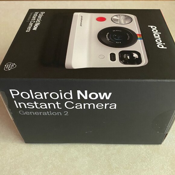 Polaroid - Now Instant Film Camera Generation 2 - Black & White New Unopened - Picture 4 of 5